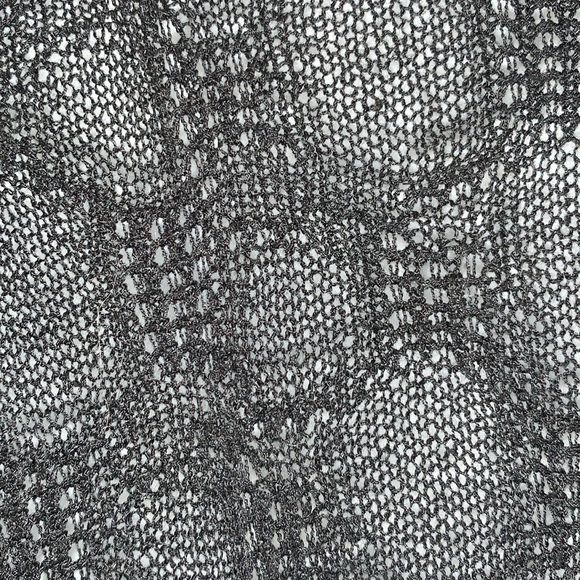 SANDRO FERRONE black linen blend knit cardigan sweater, hip length. Medium EUC - Picture 8 of 17